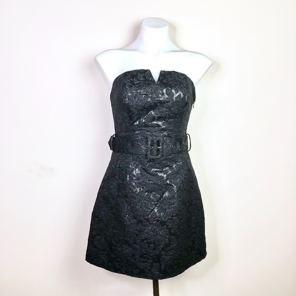 Free People Dresses & Skirts - Free People Black Floral Occasion Dress